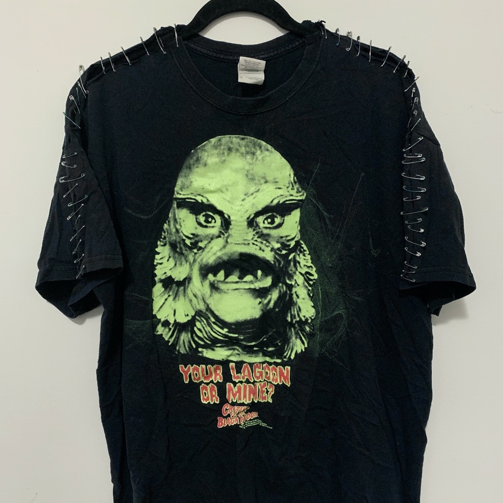 Creature From The Black Lagoon Glow In The Dark T Shirt XL Goth DIY